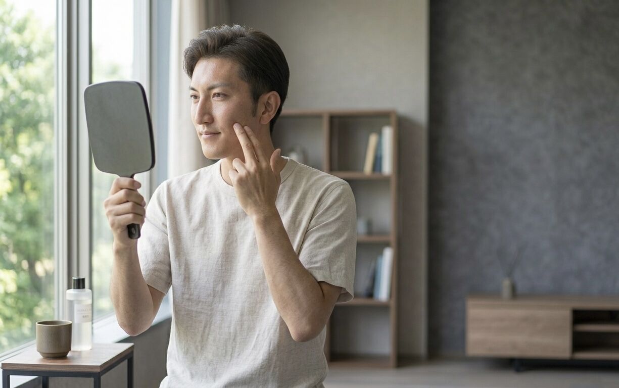 男性の毛穴が目立つのはなぜ？毎日の習慣から見直してみよう