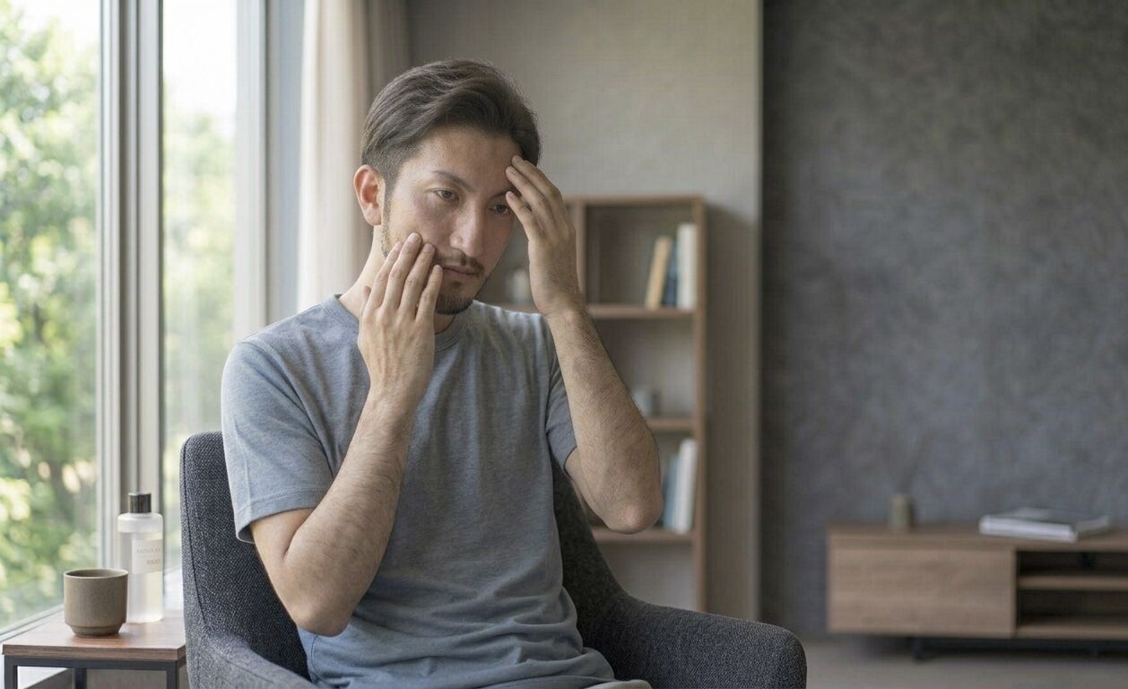 夏に男性の肌がベタつくのはなぜ？汗と皮脂の正しいケア