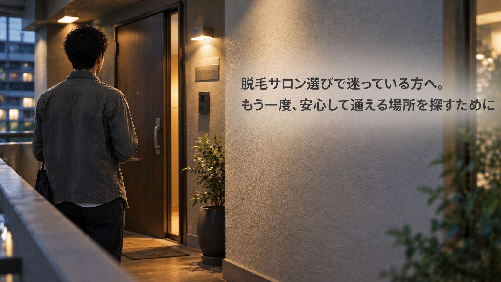 脱毛サロン選びで迷っている方へ。もう一度、安心して通える場所を探すた