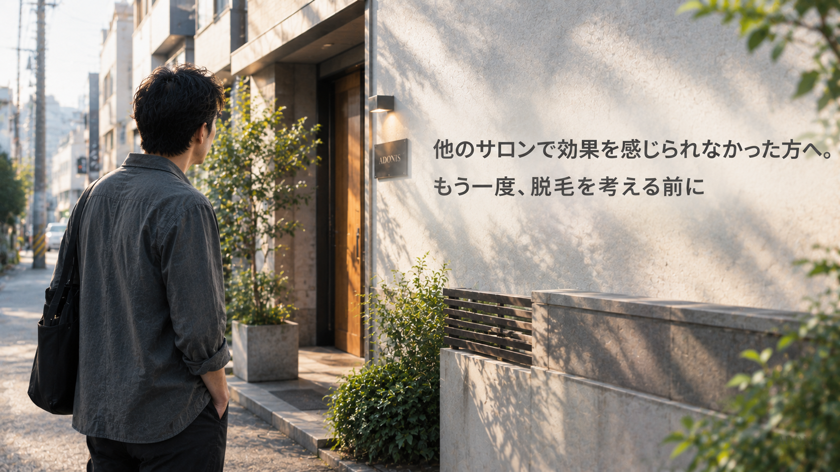 他のサロンで効果を感じられなかった方へ。もう一度、脱毛を考える前に